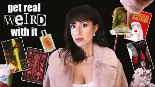 lesser known horror 🍄 | weird books reading vlog