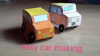 how to make a car out of paper || easy tutorial || only in R passion