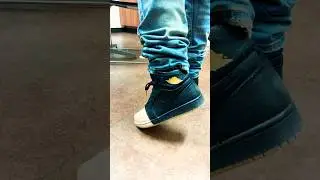 Air Jordan 1  High Dip Toe (Black)