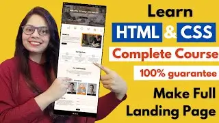 How To Make Website Using HTML & CSS | Full Responsive Multi Page Website Design Step by Step