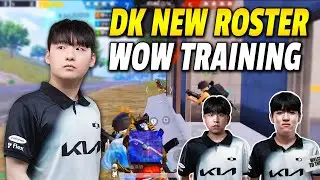 PUBG Mobile Korea : Nolbu Gameplay DK New Roster WOW traning Ep.530