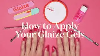 How to Apply Your Glaize stick on gel MANICURE | Glaize