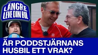 LAGAR FREDRIK SÖDERHOLMS 35 ÅR GAMLA HUSBIL!