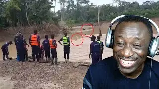 Breaking: Chaos at Bia River as Blue Water Guard Nearly Drowns Chasing Galamsey Miners.