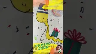 Coming Soon - How to Draw a Cute Snake Boy | Art Along