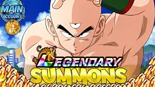 LR TIEN SHINHAN SUMMONS!!! (Main Account) | Dragon Ball Z Dokkan Battle