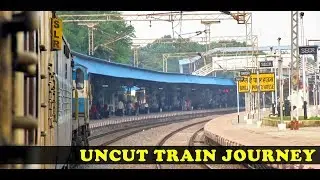 Uncut Train Journey #2 : DURG to RAIPUR in Realtime