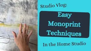 Видеоблог Art Studio: Монопечать в студии ландшафтного художника