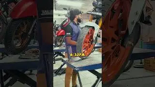 bike repair vlog&hearts;️, #vlog #vlogs #shorts #bike #bikerepair #coimbatore #automobile