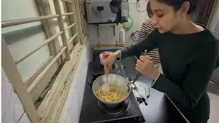 આજે મે શીંગ ની ચીક્કી બનાવી॥ ગુજરાતી vlog 