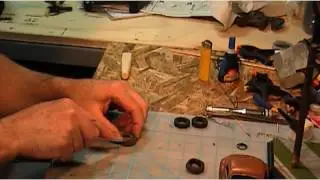 How to flattening scale model tires