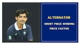 7. Alternator Short Pitch Winding || Pitch Factor || Alternator Bangla Tutorial