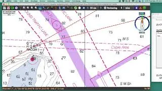 Course to Steer to Correct for Current Using qtVlm