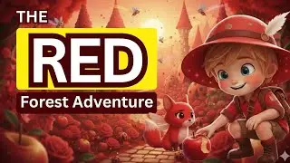 Learning Primary Colors 🔴 | Red Color Adventure for Kids | Episode 1