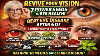 7 Power Seeds That Protect Eye Health After 60 || Natural Vision Improvement || Fit Health Tv 22