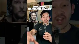 Morphing Celebrity Impressions from Matthew McConaughey to Owen Wilson #impressions #actors #movies