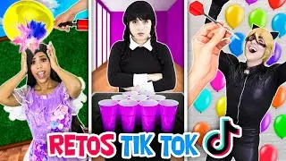 JUGAMOS LOS JUEGOS MÁS VIRALES DE TIKTOK 🔥😱