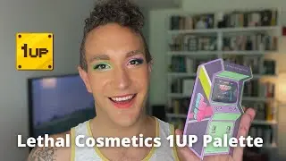 NEW! Lethal Cosmetics 1UP Palette | 2 Looks and Swatches on Olive Skin