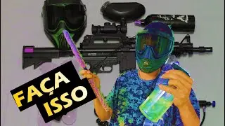 Como CONSERVAR  seu EQUIPAMENTO  de PAINTBALL