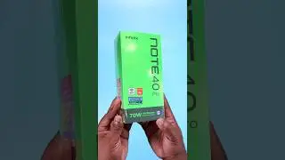 Infinix Note 40 Pro Unboxing