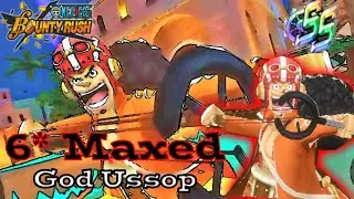 MAXED GOD USOPP GAMEPLAY IN SS LEAGUE | ONE PIECE BOUNTY RUSH OPBR