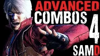 DmC - Devil May Cry Combos - Advanced Combo 4 Jump Cancelling
