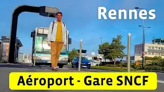 Rennes de l'Aéroport à la Gare SNCF : Temps de Trajet et Tarif ? Réseau Star