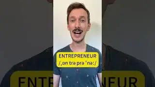How to pronounce entrepreneur