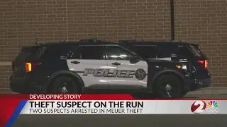 Kettering theft suspect on the run