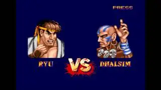 Street Fighter 2 Remastered Edition (Sega Genesis)- Ryu Playthrough 2/4