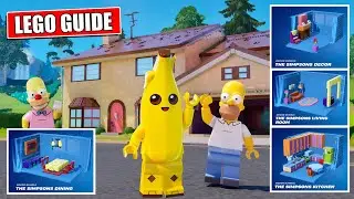 Lego Fortnite | Comment obtenir GRATUITEMENT des ensembles de d&eacute;coration et des constructions Sim...