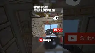Spam Bomb Luxville - Dari B Site ke M Tero | Pointblank Zepetto Indonesia #Shorts