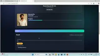 AI generated media detection  by Team Thunder. 