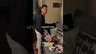 Ungrateful Kids on Christmas 😳