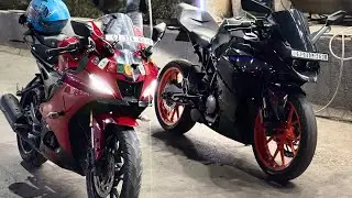 1st time in youtube history ||Drag race R15 v4 bs6 vs Rc200 bs6 🌚 🚀 | road to heaven 