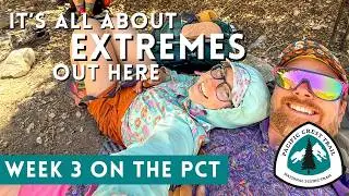SURVIVING 100&deg; in Southern California | Week 3 on the Pacific Crest Trail