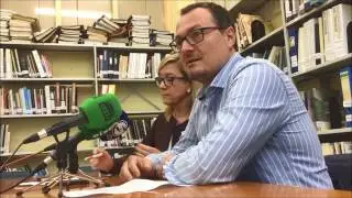 Roda de premsa de Neus Lloveras i Juan Lu&iacute;s Ru&iacute;z sobre la crisi de govern a l'Ajuntament de Vilanova