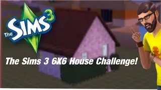 6x6 House Build CHALLENGE! The Sims 3