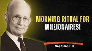 DO THIS Every Morning to Master Success -Napoleon Hill