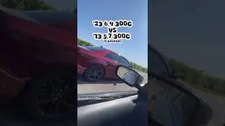 Cammed 5.7 300c vs 6.4 300c #srt #1320video #300c #explore #hemi #hellcat #race