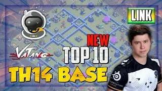 Top 10 Th14 war base || VATANG vs K.O.G -SpaceStation vs HT family base With Link And Best Hit Today