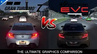 PS5 PRO | GRAN TURISMO 7 ENHANCED VS | PC ASSETTO CORSA EVOLVED | THE ULTIMATE GRAPHICS COMPARISON