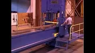 Rectangular Bar Straightening Press - Savage Engineering - 500 Ton