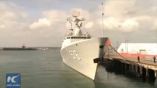 3 Chinese ships visit San Diego in California