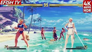 Люсия против Фальке (Самый сложный ИИ) &mdash; Street Fighter V