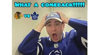 WHAT A COMEBACK!!!! Maple Leafs Vs Blackhawks Post-game Rundown (READ DESC)