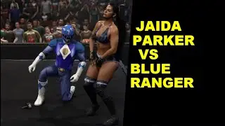 WWE 2K25 Jaida Parker vs Blue Ranger - Underground Submission
