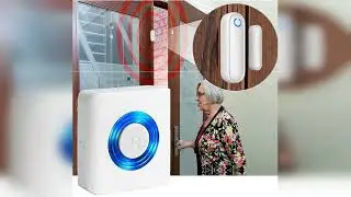 Review: Caregiver Pager Door Alarms for Dementia Patients/Kids Safety/Home Security,Wireless D...