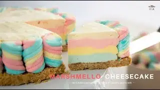 Receta Marshmello Cheesecake | Martes de Postre | Pastel de Marshmello Cheesecake