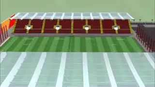 PMFC Stadion in Google Sketchup